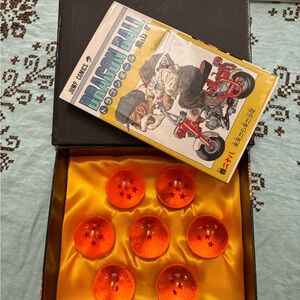 Dragon Ball Z Collectible Set with Orange Dragon Balls